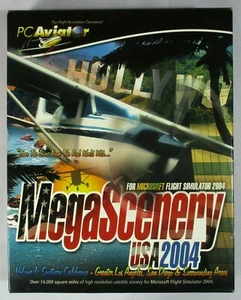 MEGASCENERY USA 2004 VOLUME 1 SOUTHERN CALIFORNIA BIG BOX PC GAME MEGA SCENERY - Picture 1 of 3