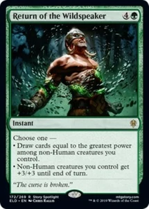MTG - RETURN OF THE WILDSPEAKER - Throne of Eldraine (R) - Foto 1 di 1