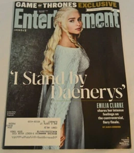 May 31/June 7 2019 Entertainment Weekly Emilia Clarke Game of Thrones #222 - Picture 1 of 4