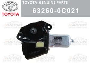 TOYOTA Genuine TUNDRA SEQUOIA 2007-22 Sliding Sunroof Motor 63260-0C021 New - Picture 1 of 5