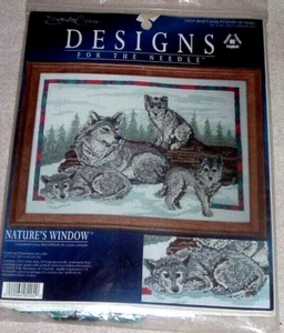 Designs for the Ago ""Famiglia lupo"" kit punti croce contati - Foto 1 di 2