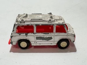 VINTAGE TOOTSIE TOY  WHITE “RESCUE VAN” AMBULANCE EMERGENCY VEHICLE USA - Picture 1 of 6