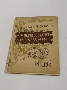 Antique Port Richmond Points of Interest POI Mercantile Publishing Co 1893 - Picture 1 of 12