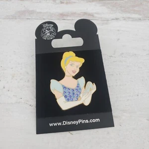 "Pantuflas sostenedoras de la princesa Disney 2007 WDW"" con pasador de joyas azules - Imagen 1 de 4
