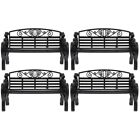  4 Pcs Miniature Bench Benches for outside Chair Decorations
