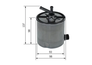 Filtro De Gasóleo Patrol X-Trail F026402059 Bosch - Imagen 1 de 5