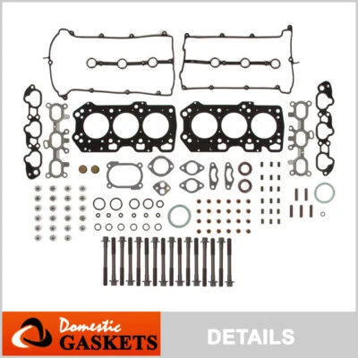 Fits 93-02 Mazda 626 Millenia MX6 Ford Probe 2.5L DOHC MLS Head Gasket Set Bolts - Image 1 of 4