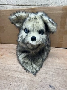 Halloween Cosplay Dog Wolf Fur Moving Mouth Mask - Picture 1 of 13