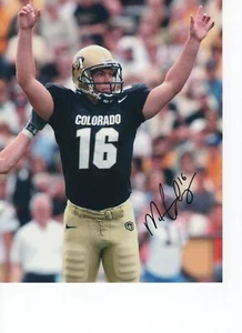 MASON CROSBY COLORADO BUFFALOES SIGNED 8X10 PHOTO W/COA - Picture 1 of 1