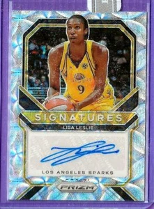 2021 WNBA Prizm Premium Set LISA LESLIE SILVER SCOPE Autograph Auto SSP #02/10 - Picture 1 of 2