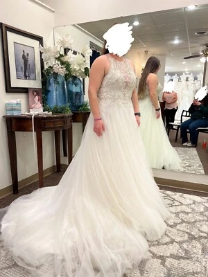 vestido de noiva tamanho 12 - Imagem 1 de 2