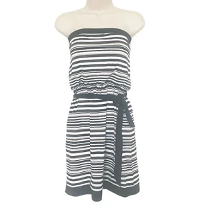 NWT White House Black Market Strapless Striped Dress Size XS - Picture 1 of 9