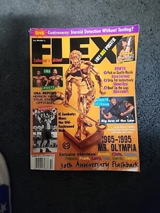 Joe Weider's Flex Magazine October 1995 W/SUZAN KAMINGA Poster - Picture 1 of 3
