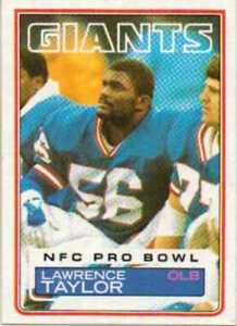 1983 Topps Football Card #133 Lawrence Taylor