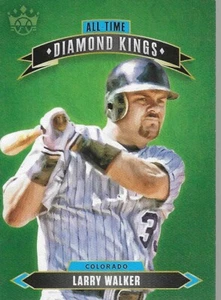 Carta 2020 All-Time Diamond Kings Larry Walker # ATDK-2 Colorado Rockies - Foto 1 di 1