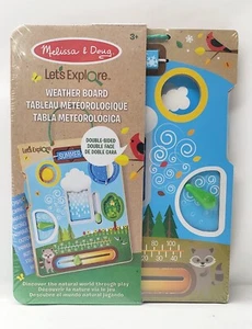 Melissa e Doug Esploriamo Tavola Meteo Unisex Bambini Impara Gioco Divertente Età - Foto 1 di 2