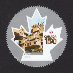 EXPO 67 EN MONTREAL = CANADÁ 150 = Sello de Minisheet 2017 #2999a MNH - Imagen 1 de 1