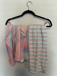 Youth Girls Xl Dress And Tak Tank Top Lot Size 14/16 Fourth Of July, Tie Dye - Picture 1 of 10