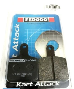 FERODO ATTACK - TONY, ALONSO, KOSMIC, BREMSBELÄGE SET - MEDUIM - NEXTKARTING - - Bild 1 von 2