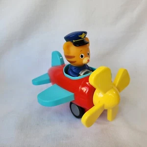 Daniel Tigers Neighborhood Plane Pull Back & Go Toy JAKKS Pacific Mr. Rogers - Picture 1 of 6