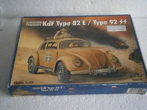 MAQUETTE VOITURE VOLKSWAGEN COX TYPE 82E / TYPE 92 GERMAN WW2 (RPM) 1/35 - Photo 1/2