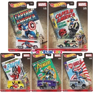 HOT WHEELS 2021 CULTURA POP (L) MARVEL COMICS elige y elige DLB45-946L - Imagen 1 de 6