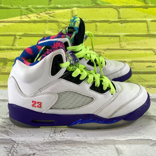 Air Jordan 5 stile alternativo retrò Bel Air # DB3024 100 taglia 5 5Y
