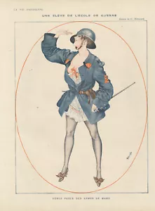 La Vie Parisienne Illustration: Military, Women, Costumes (Herouard) - Picture 1 of 1