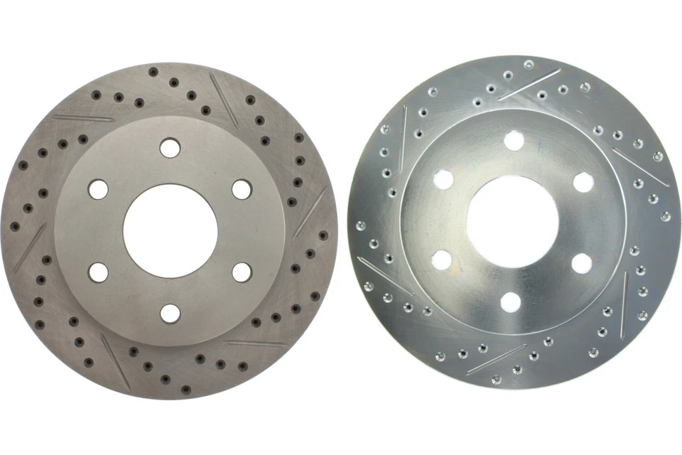 Par de rotores de freno de disco delanteros para Chevrolet Express 2500 2003-2006 (43300) Foto 1 de 4