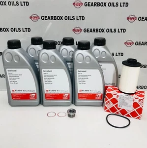 KIT DE SERVICIO DE CAJA DE CAMBIOS AUTOMÁTICA DE 6 VELOCIDADES OEM FEBI VW AUDI SKODA SEAT 02E DQ250 171762 - Imagen 1 de 12