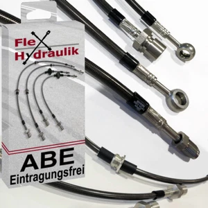 Tubos de freno Stahlflex para Nissan Patrol GR 4 - carbono - Imagen 1 de 5