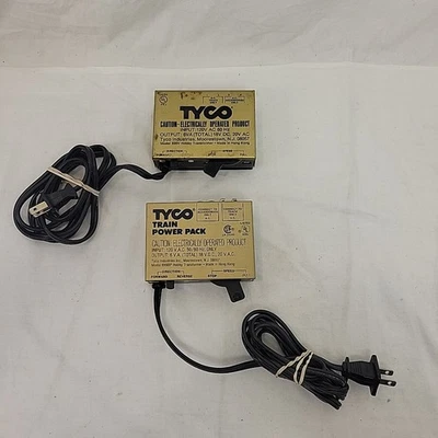 Lot Of 2 Vintage Tyco HO Train Power Pack Transformers Model 899V & 899BP - Image 1 of 4