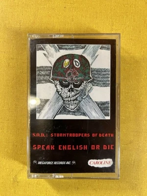 S.O.D. - SPEAK ENGLISH OR DIE (CASSETTE) - Image 1 of 4