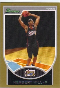 Herbert Hill RC  2007-08 Bowman Draft Picks & Stars Relics #145 sn 23/99 Rookie - Picture 1 of 2