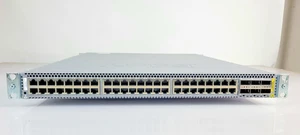 Juniper QFX5100-48T-AFI 48x 10Gb RJ45 + 6x Port 40G QSFP QFX5100-48T-6Q - Picture 1 of 3