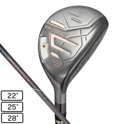 Women Honma BERES 09 Hybrid 25deg RH ARMRQ FX BLACK graphite Flex L HC new - Image 1 of 4