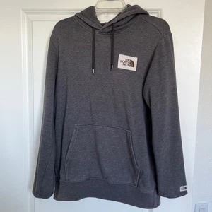 The North Face Mens Sweater Medium Gray Hoodie Pullover - USED - Picture 1 of 13