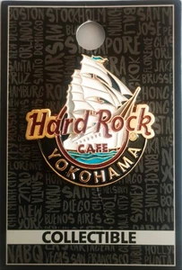 Hard Rock Cafe YOKOHAMA Year 2024 3D Global Logo Series Pin - Picture 1 of 1