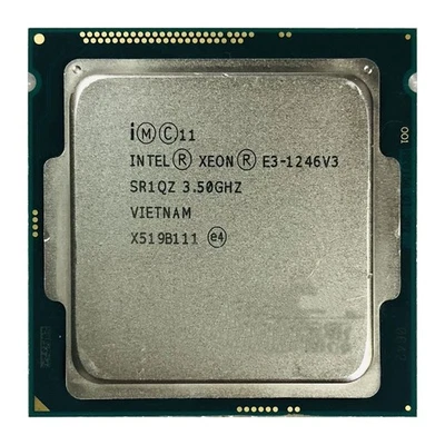 Intel Xeon E3-1246 V3 3.5GHz CPU 4-Core 8M LGA 1150 SR1QZ 84W 350 MHz Processor - Image 1 of 4