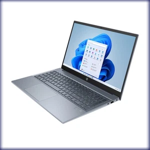 HP Pavilion 15-eh1504sa Laptop 15.6" Full HD Ryzen 5 5500U 32GB RAM 512GB SSD - Afbeelding 1 van 8