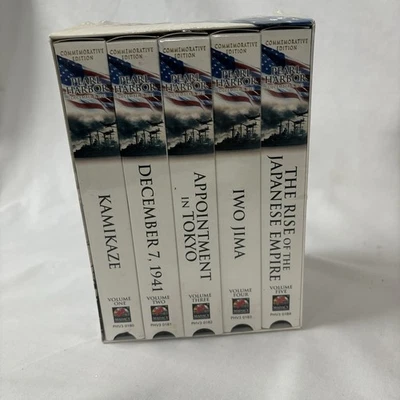 Pearl Harbor December 7, 1941 VHS Complete Set New Factory Sealed Commemorative - image 1 of 4