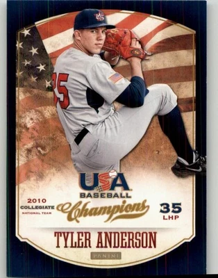 2013 Panini USA Baseball Champions Tyler Anderson #6 - Image 1 of 2