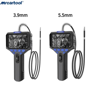Endoscope Inspection Camera 3.5'' IPS 1080P Flexible Borescope 3.9mm/5.5mm - Picture 1 of 24