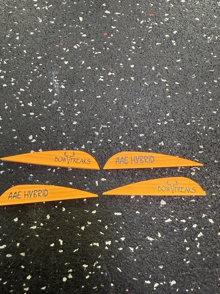 AAE Hybrid 26 Custom Bowfreaks Vanes 100 pack Sunset Gold - Image 1 of 1