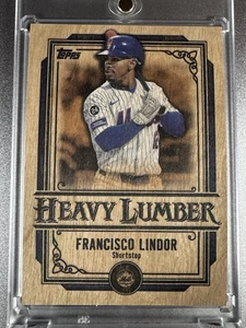 2025 Topps Series 2 Francisco Lindor Heavy Lumber HL-34 SSP NY Mets Star RARE 🔥 - Bild 1 von 7