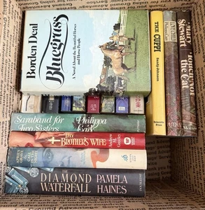 20 Vintage 1970s 90s Various Romance Historical Fiction PB HC Book Lot CP - Picture 1 of 4