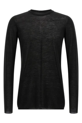 Suéter de Lana Negro Palanca Motociclista RICK OWENS CONCORDIANS Nuevo y Auténtico Foto 1 de 2