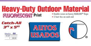 AUTOS USADOS Banner Sign used car lot vehicle dealer spanish buy here pay here - Picture 1 of 1