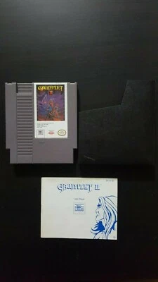 Gauntlet II (Nintendo, NES, 1990) Game + Manual + Sleeve - Tested and Works! - Image 1 of 2