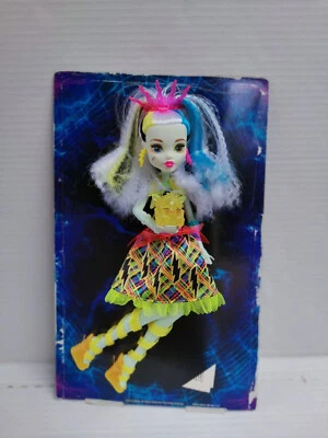 Monster High Frankie Stein Electrified Voltage Deluxe 10" Doll 2016 Mattel - Image 1 of 4
